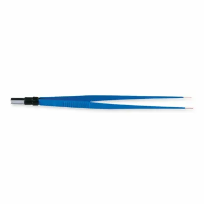 EU STRAIGHT FORCEPS 20 cm – 1 mm point